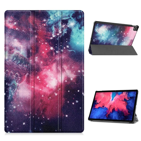 Lenovo Tab P11 Mønstret Lær Flippetui - Starry Sky Lenovo Tab P11 Mønstret Lær Flippetui - Starry Sky