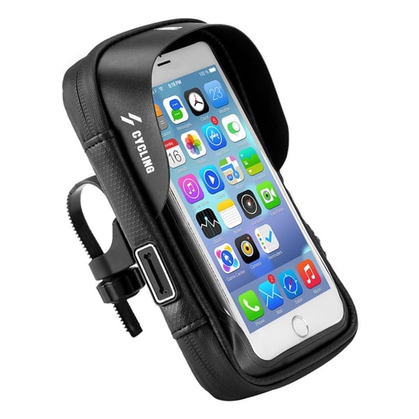 Universell sykkelholder for 5,8 tommers smarttelefon