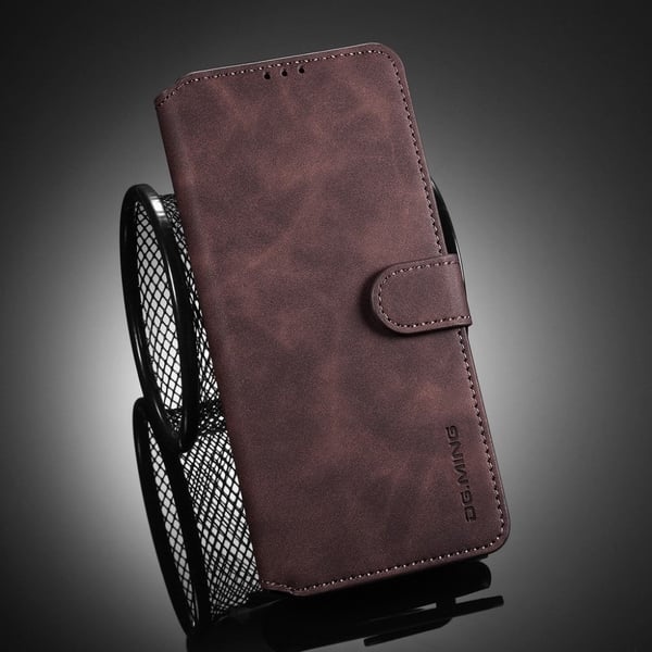 DG.MING Samsung Galaxy A22 5G retroetui - Kaffe
