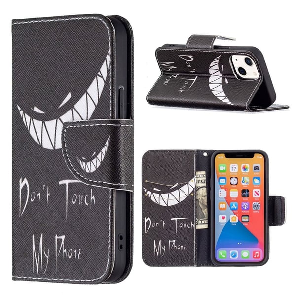 Wonderland iPhone 13 Mini flip-etui - Ikke Rør Telefonen Min