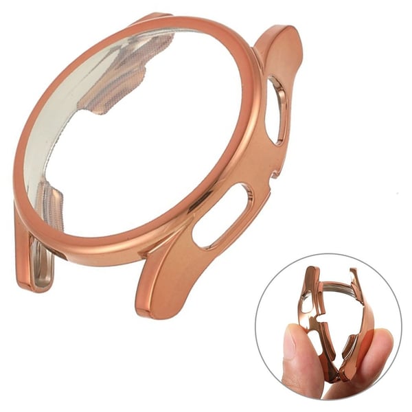 Samsung Galaxy Watch 4 (40 mm) ultratynt TPU-deksel - Rose Gull Samsung Galaxy Watch 4 (40 mm) ultratynt TPU-deksel - Rose Gull