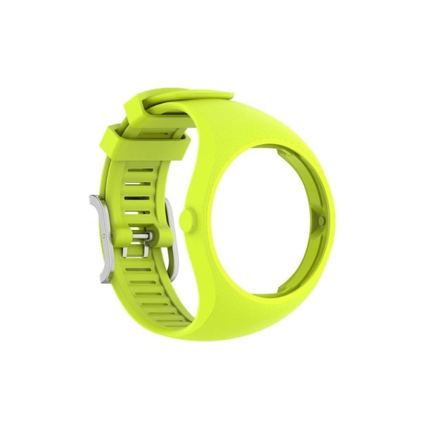 Polar M200 silikonarmbånd - Gulgrønn