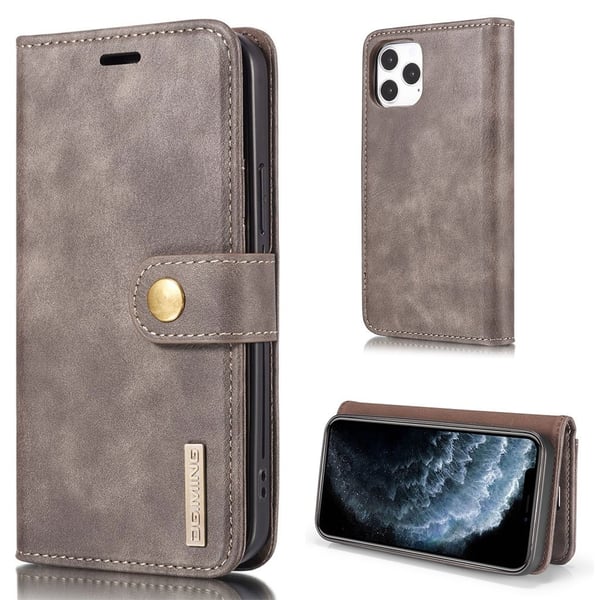 DG.Ming iPhone 13 Pro Max 2-in-1 Lommebok Etui - Kaffe