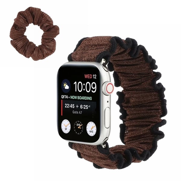 Apple Watch Series 6 / 5 40 mm hårbånd med temaarmbånd - Brun