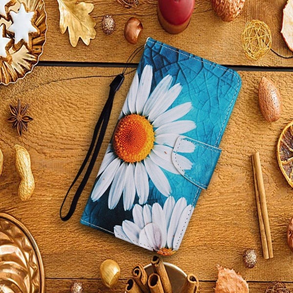 Wonderland iPhone 13 Pro flip etui - Krysantemum