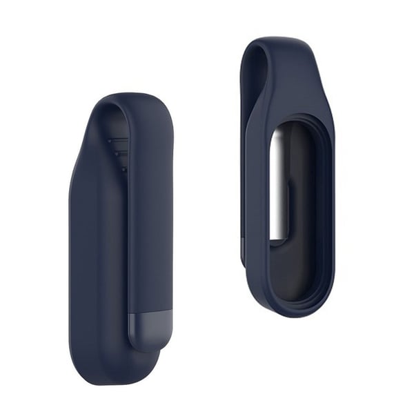 Xiaomi Mi Smart Band 4 / 3 silikon spenne ramme - Mørkeblå Xiaomi Mi Smart Band 4 / 3 silikon spenne ramme - Mørkeblå