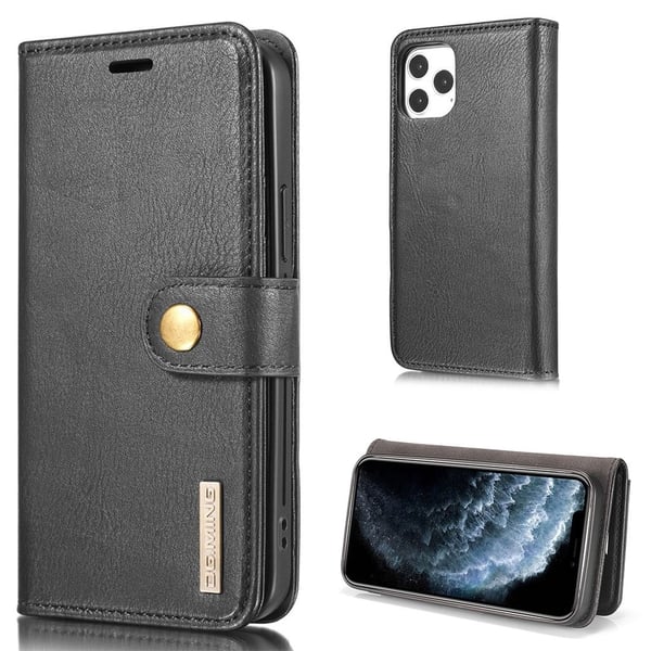 DG.Ming iPhone 13 Mini 2-in-1 Lommebok Etui - Svart