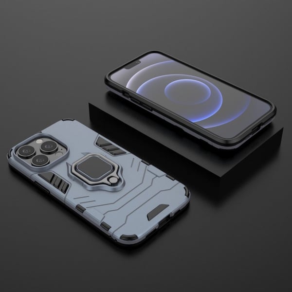 Ring Guard-etui - iPhone 13 Pro - Blå