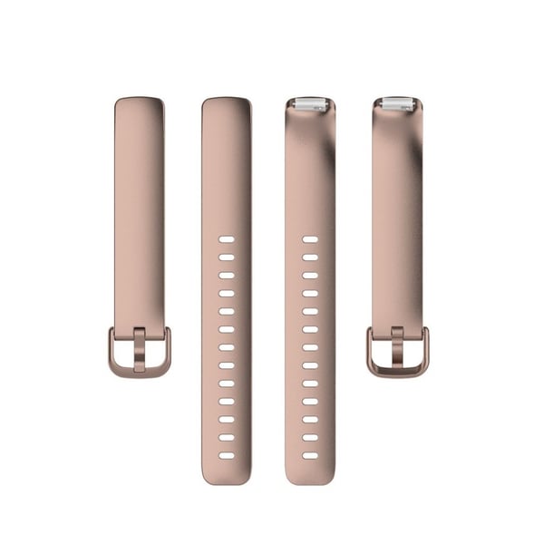 Fitbit Inspire 2 enkelt armbånd - Rose Gull / Størrelse: L