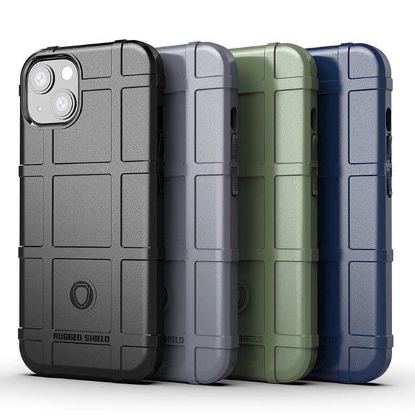 Rugged Shield iPhone 13 Mini skal - Svart