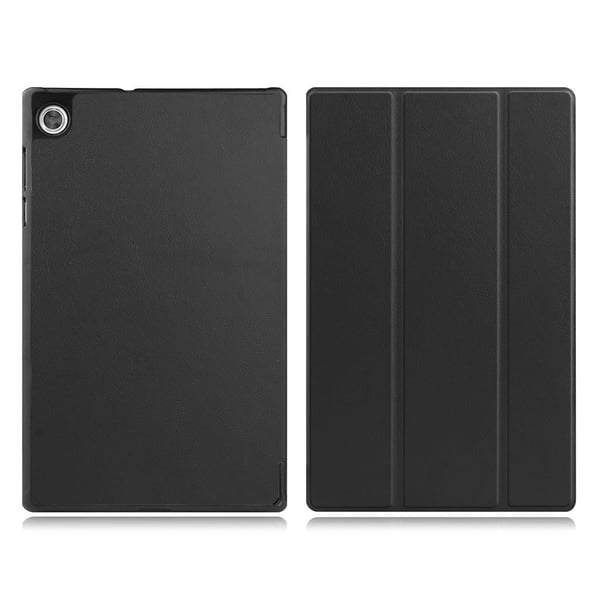 Lenovo Tab M10 HD Gen 2 Trippelt Lær Flippetui - Svart