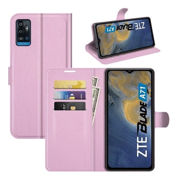 Classic ZTE Blade A71 Flippetui - Rosa