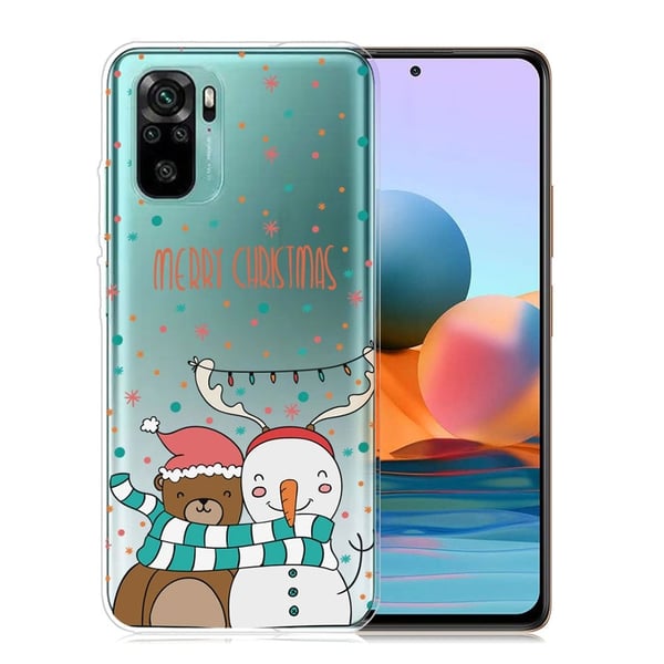 Jul Xiaomi Redmi Note 10S / Redmi Note 10-etui - Bjørn Og Snømann