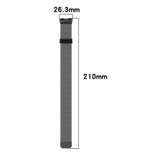 Oppo Watch 2 (46 mm) milanesisk klokkerem i rustfritt stål - Sølv