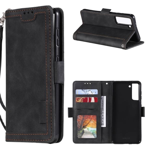 Surburbian Samsung Galaxy S21 flip etui - sort