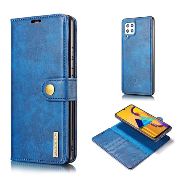 DG.Ming 2-i-1 Samsung Galaxy A42 5G fodral - Blå