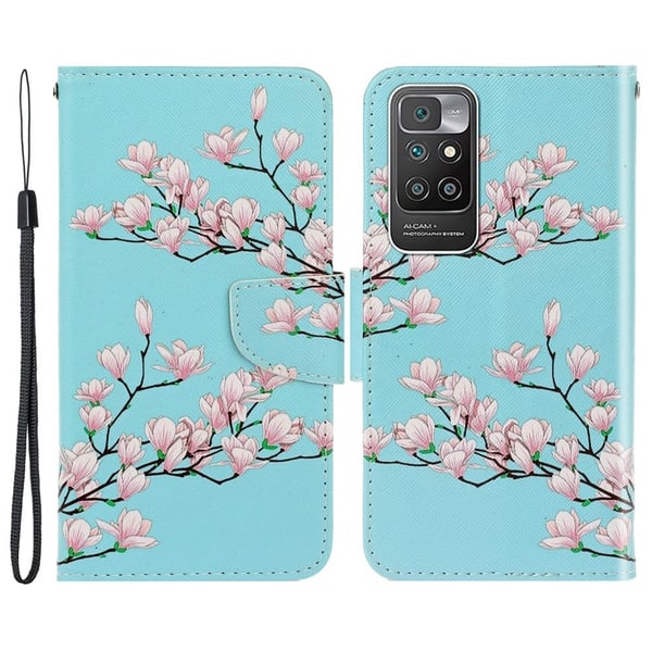 Wonderland Xiaomi Redmi 10 Prime / Redmi 10 Flippetui - Rosa Blomst