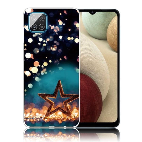 Deco Samsung Galaxy A12 5G Etui - Stjerne