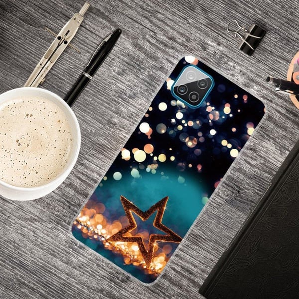 Deco Samsung Galaxy A12 5G Etui - Stjerne