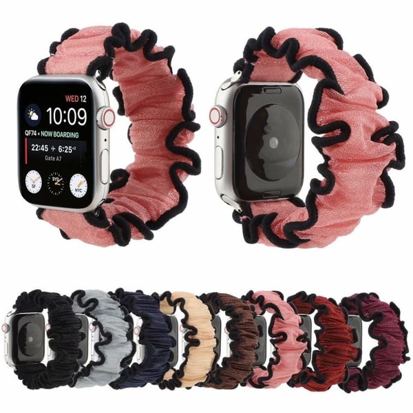 Apple Watch Series 6 / 5 40 mm hårbånd med temaarmbånd - Rosa
