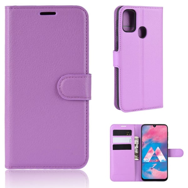 Classic Samsung Galaxy M21 / M30s Flippetui - Lilla