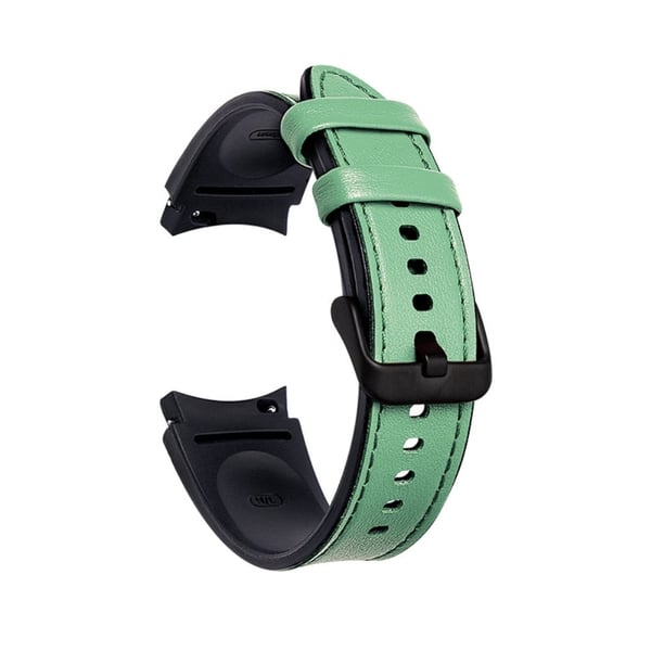 20mm Samsung Galaxy Watch 4 nahkaranneke - Syaani
