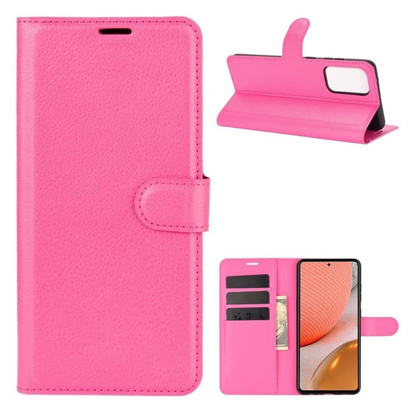 Classic Samsung Galaxy A72 5G Flippetui - Rose