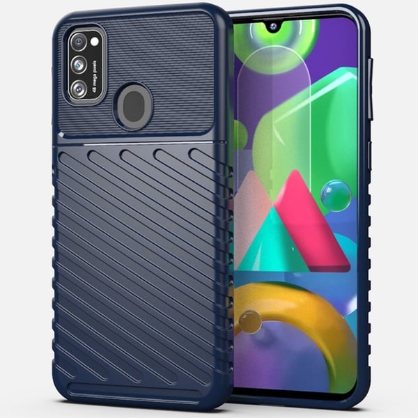 Thunder Samsung Galaxy M21 skal - Blå
