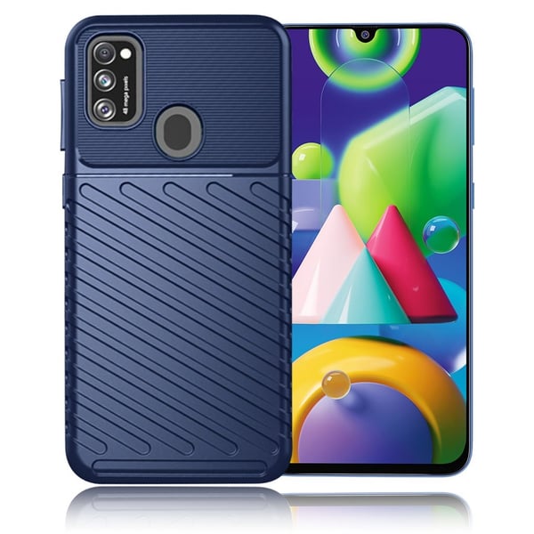 Thunder Samsung Galaxy M21 skal - Blå