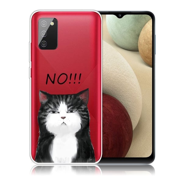 Deco Samsung Galaxy A02s kotelot - Kissa Deco Samsung Galaxy A02s kotelot - Kissa