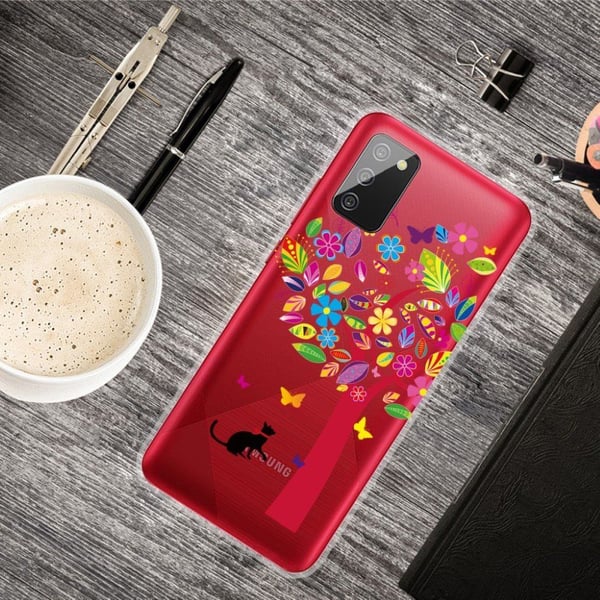 Deco Samsung Galaxy A02s Etui - Katt og Tre