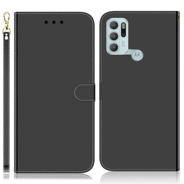 Mirror Motorola Moto G60s fodral - Svart