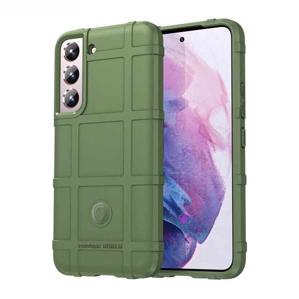 Rugged Shield Etui Samsung Galaxy S22 - Grønn