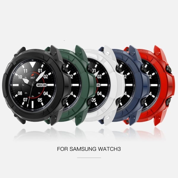 Samsung Galaxy Watch 3 (45 mm) rustning TPU-ramme - Midnattsblå