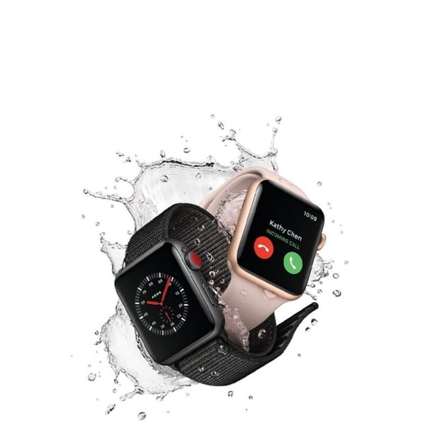 Apple Watch Series 3/2/1 42 mm WIWU skjermbeskytter i herdet glass