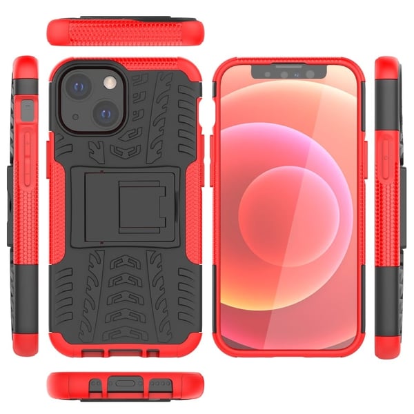 Offroad etui - iPhone 13 Mini - Rød