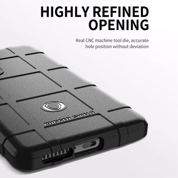 Rugged Shield Etui Motorola Edge 20 Fusion / Edge 20 - Grønn