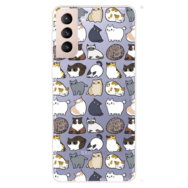 Deco Samsung Galaxy S22 Plus Etui - Cutie Hunde