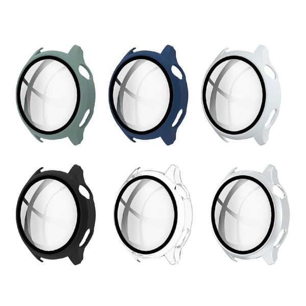 Huawei Watch 3 enkel ramme + herdet glass - Svart