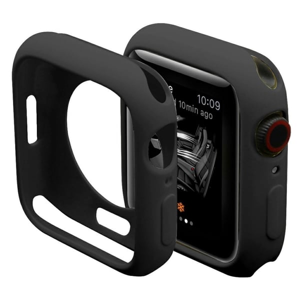 Apple Watch (41 mm) TPU-deksel i godterifarge - Svart