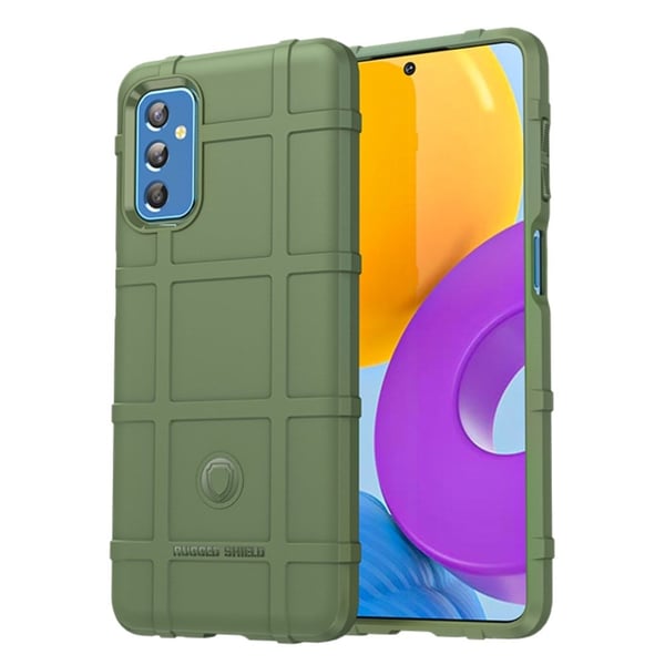 Rugged Shield Etui Samsung Galaxy M52 5G - Grønn