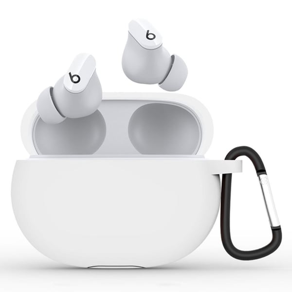 Beats Studio Buds silikone-etui til øretelefoner - Hvid Beats Studio Buds silikone-etui til øretelefoner - Hvid