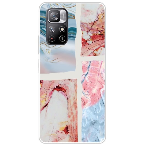 Marble Xiaomi Redmi Note 11 Pro Plus 5G Etui - Wavy Klinkekule Tile
