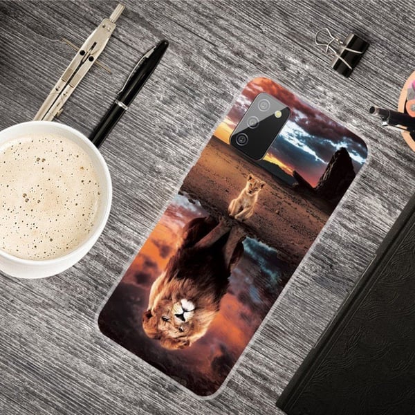 Deco Samsung Galaxy A02s Etui - Løve