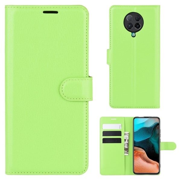Classic Xiaomi Poco F2 Pro / Redmi K30 Pro Flippetui - Grønn