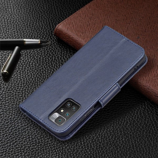 Butterfly Xiaomi Redmi 10 Prime / Redmi 10 Flippetui - Mørkeblå