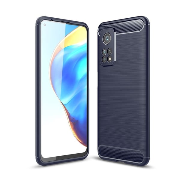 Carbon Flex Etui Xiaomi Redmi K30S / Mi 10t Pro 5g / Mi 10t 5g - Blå