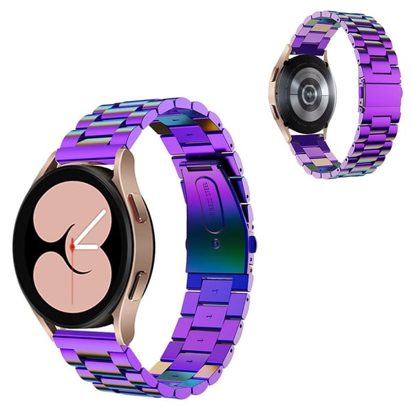 Moderigtig urrem i rustfrit stål til Samsung Galaxy Watch 4 - Flerfarvet