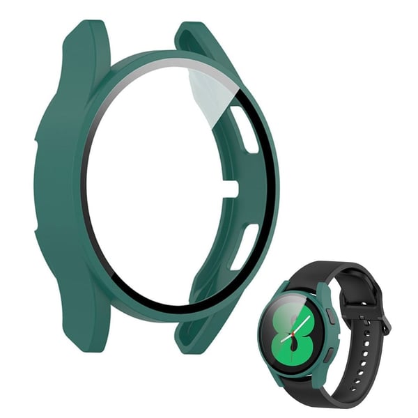 Samsung Galaxy Watch 4 (40 mm) ultratynt deksel + herdet glass - Grønn