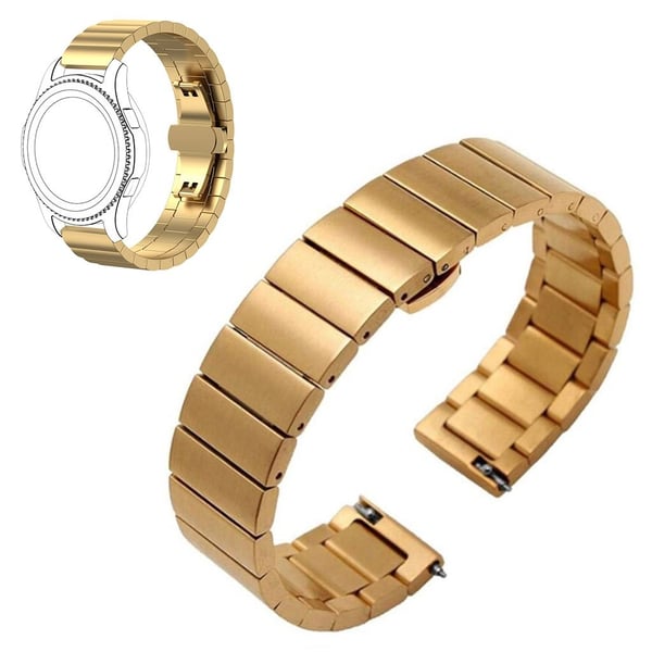 Apple Watch 44 mm sommerfuglspenne i rustfritt stål - Gull